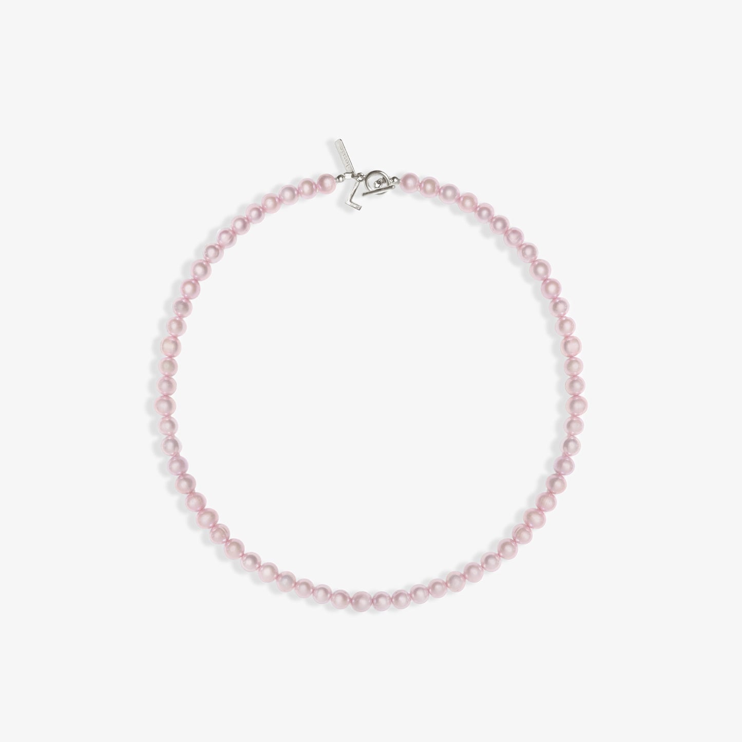 ballerina pink pearl necklace