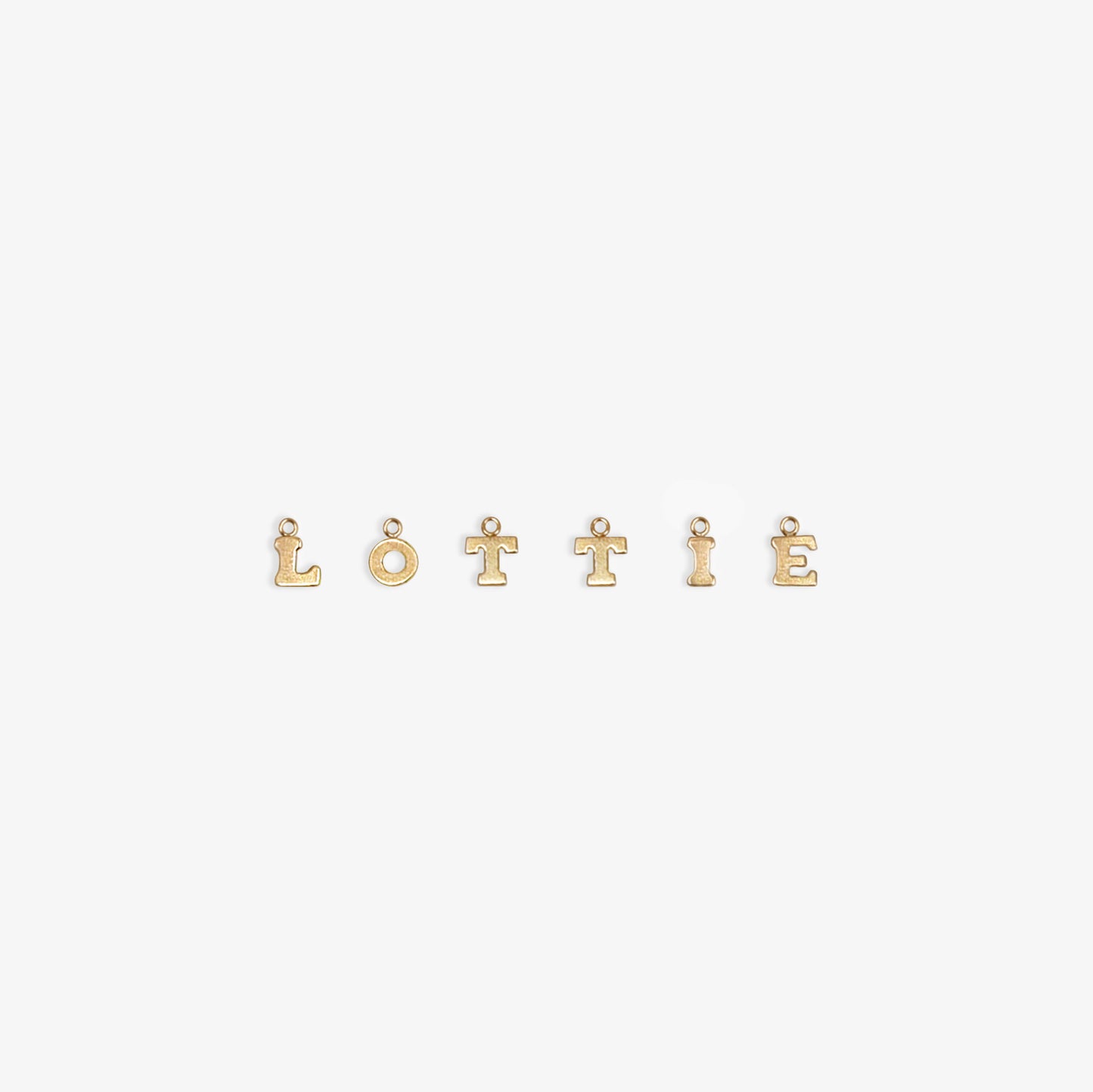 letter charms