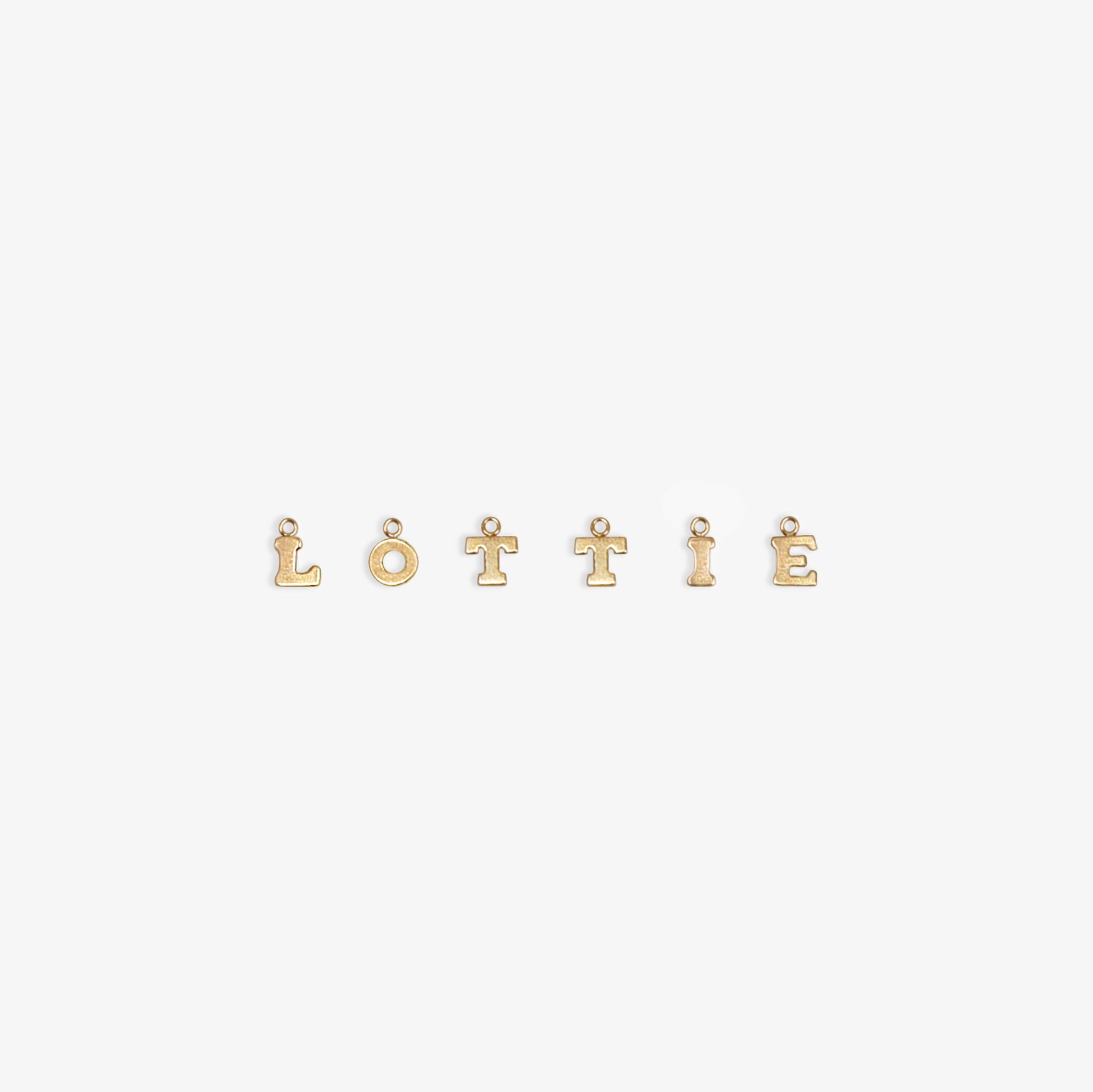 letter charms