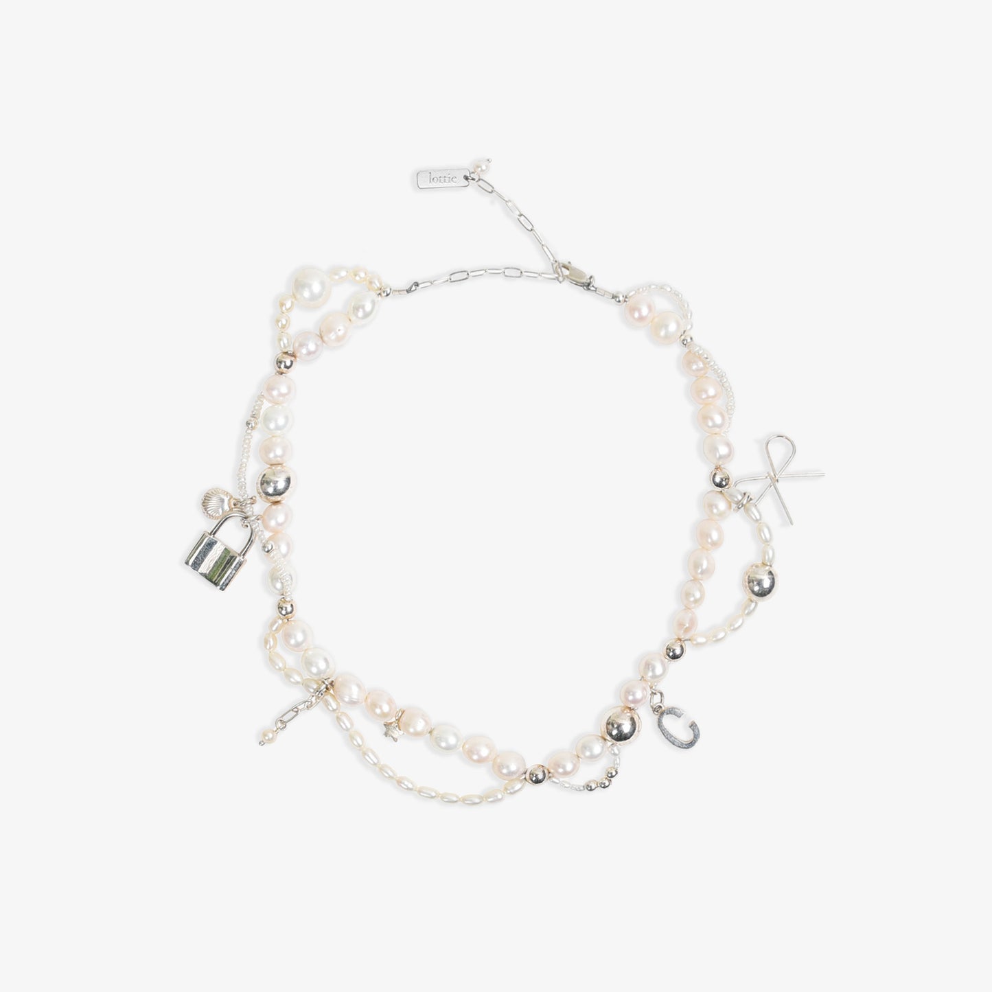 chaos pearl necklace - customizable