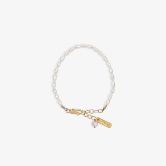 rice pearl anklet