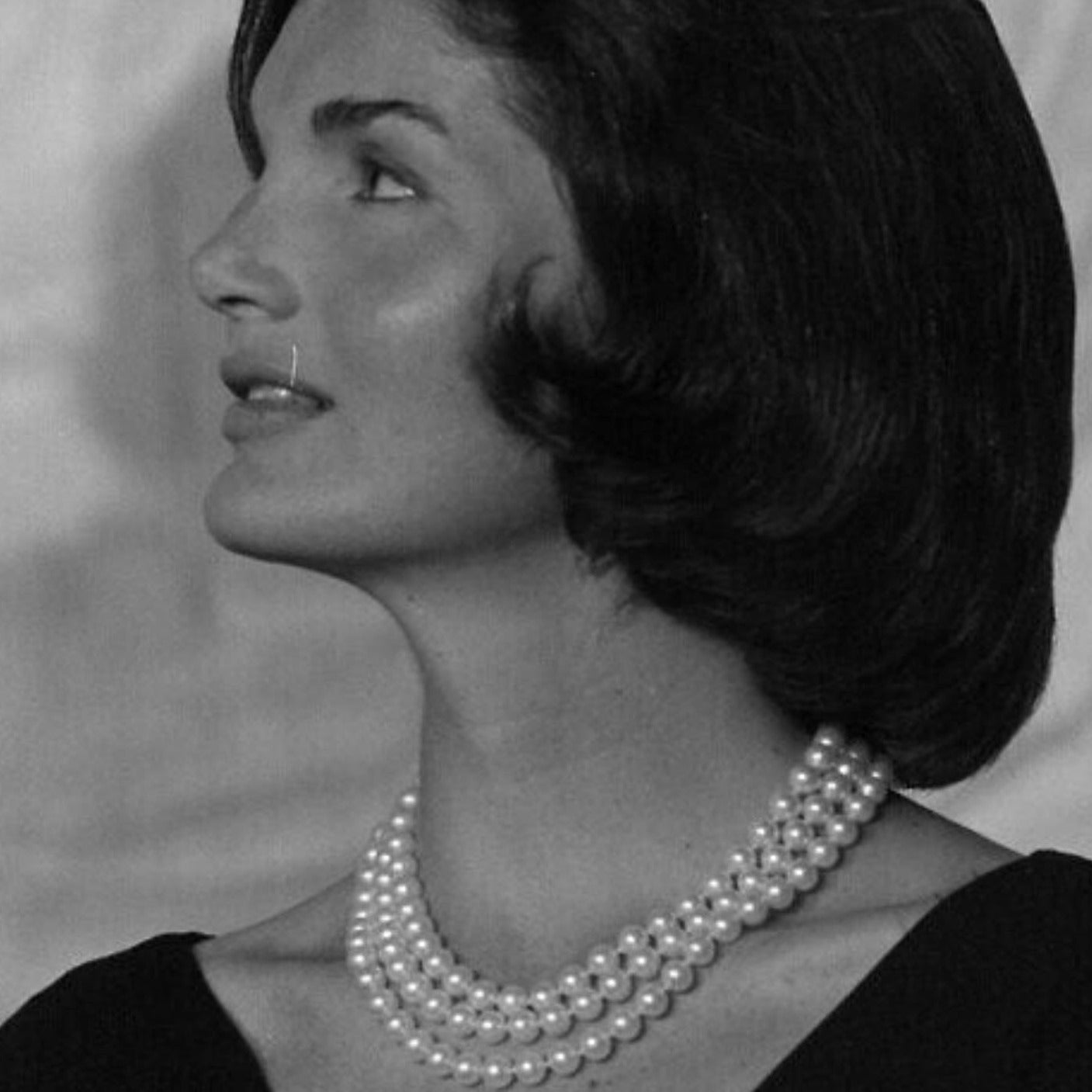 Jackie o clearance pearl necklace