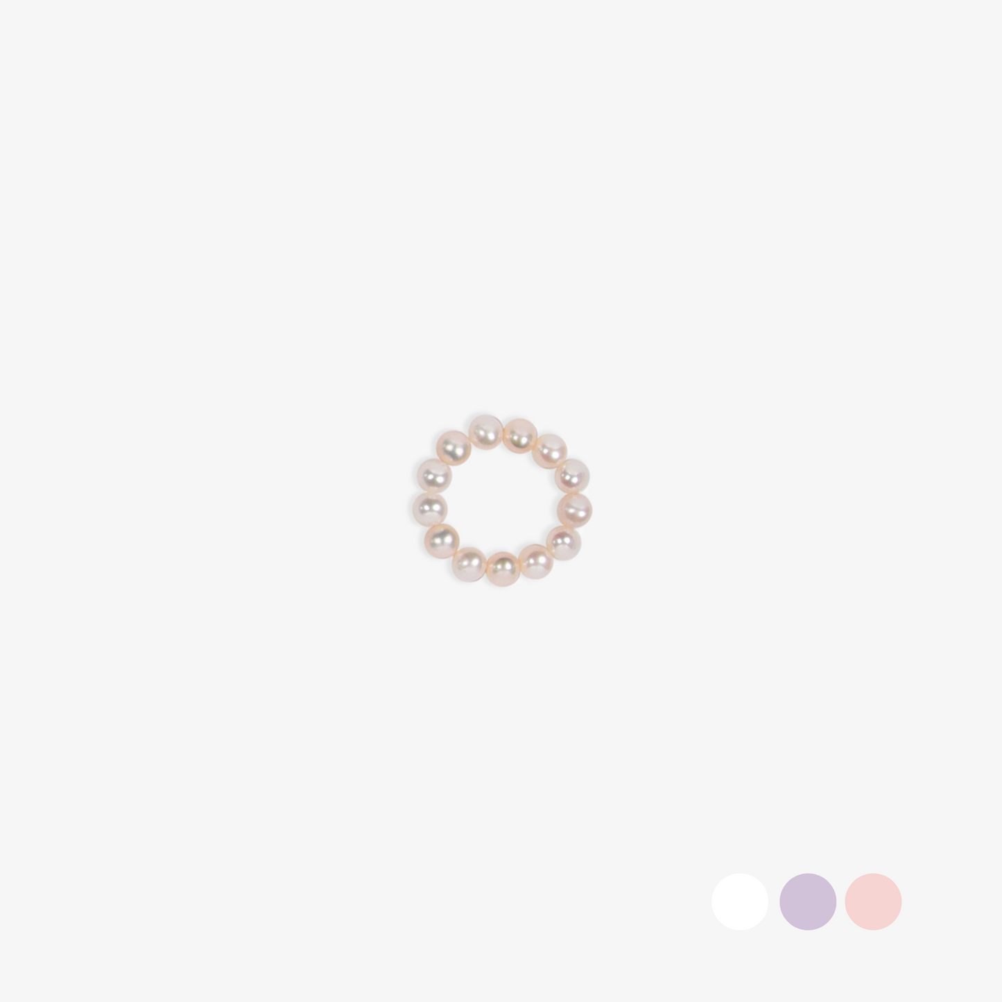 pearl stretchy ring