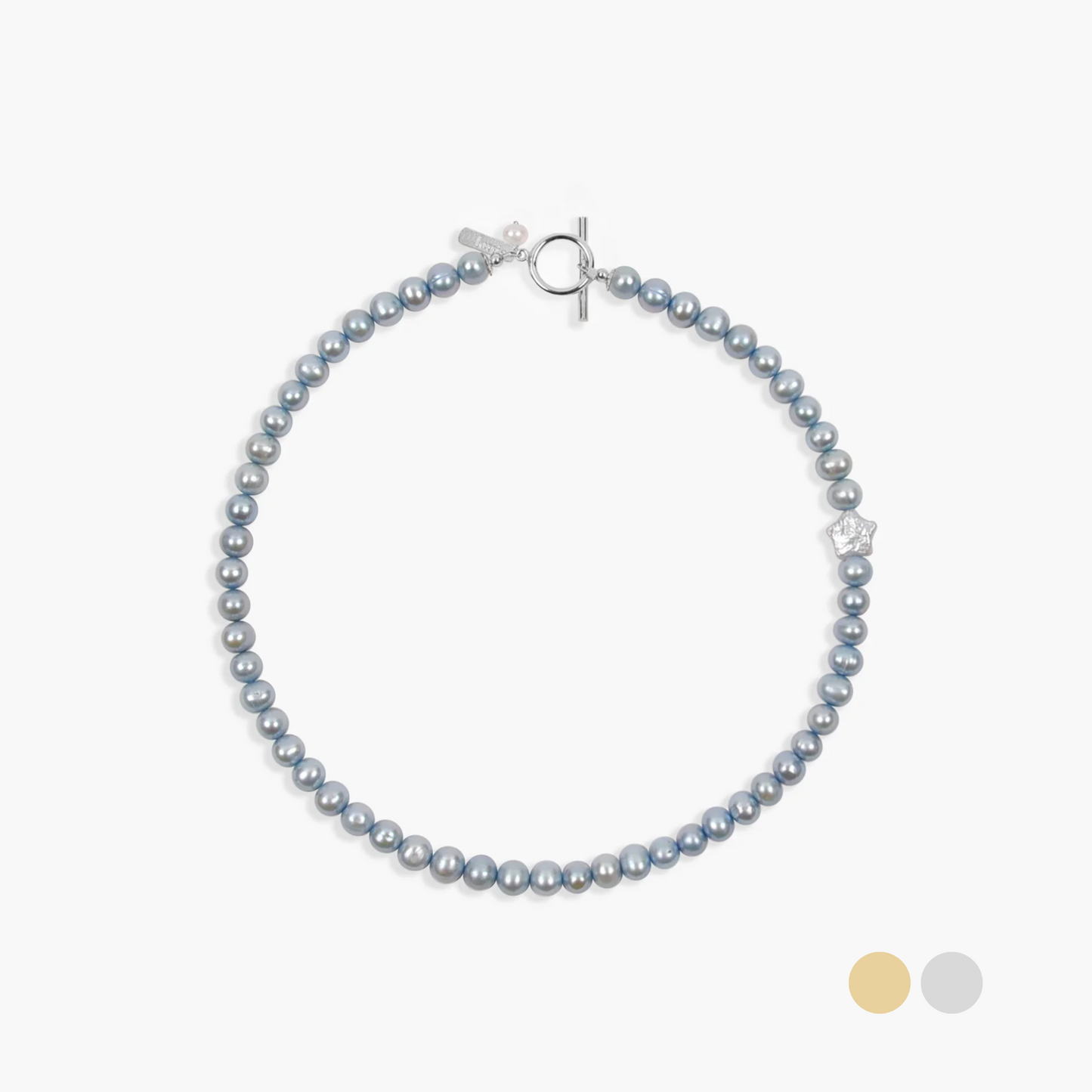 duchess blue pearl necklace