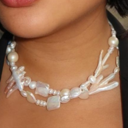 pearl collector necklace