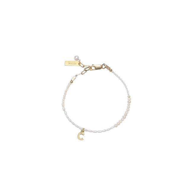white teensy pearl bracelet, minimalist pearl bracelet, everyday bracelet, bridesmaid gift, customizable