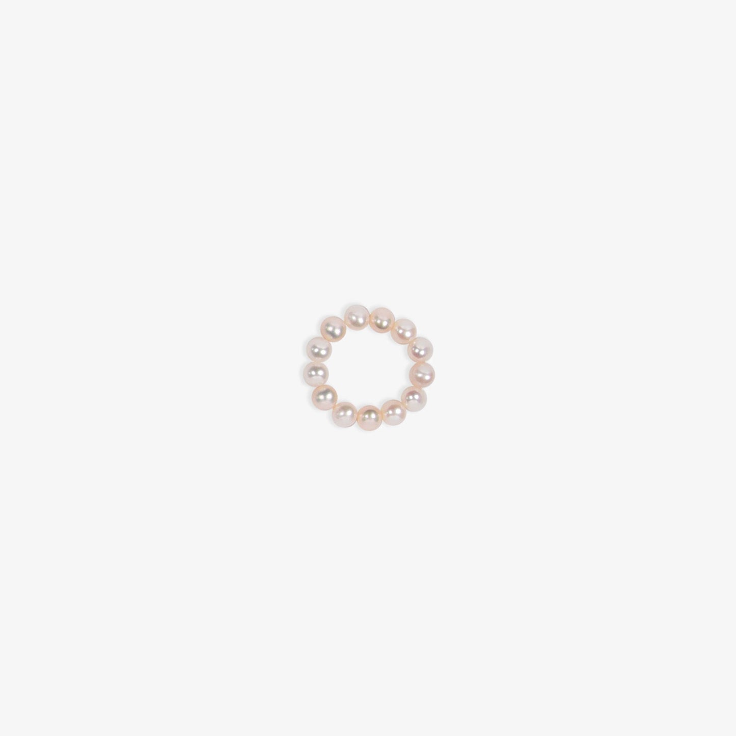 freshwater pearl stretchy ring