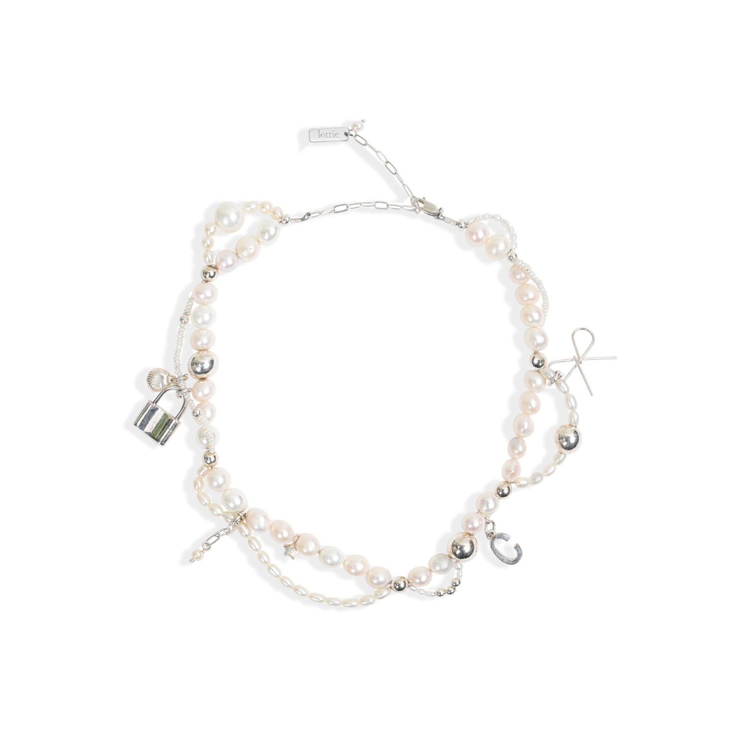 chaos pearl necklace - customizable