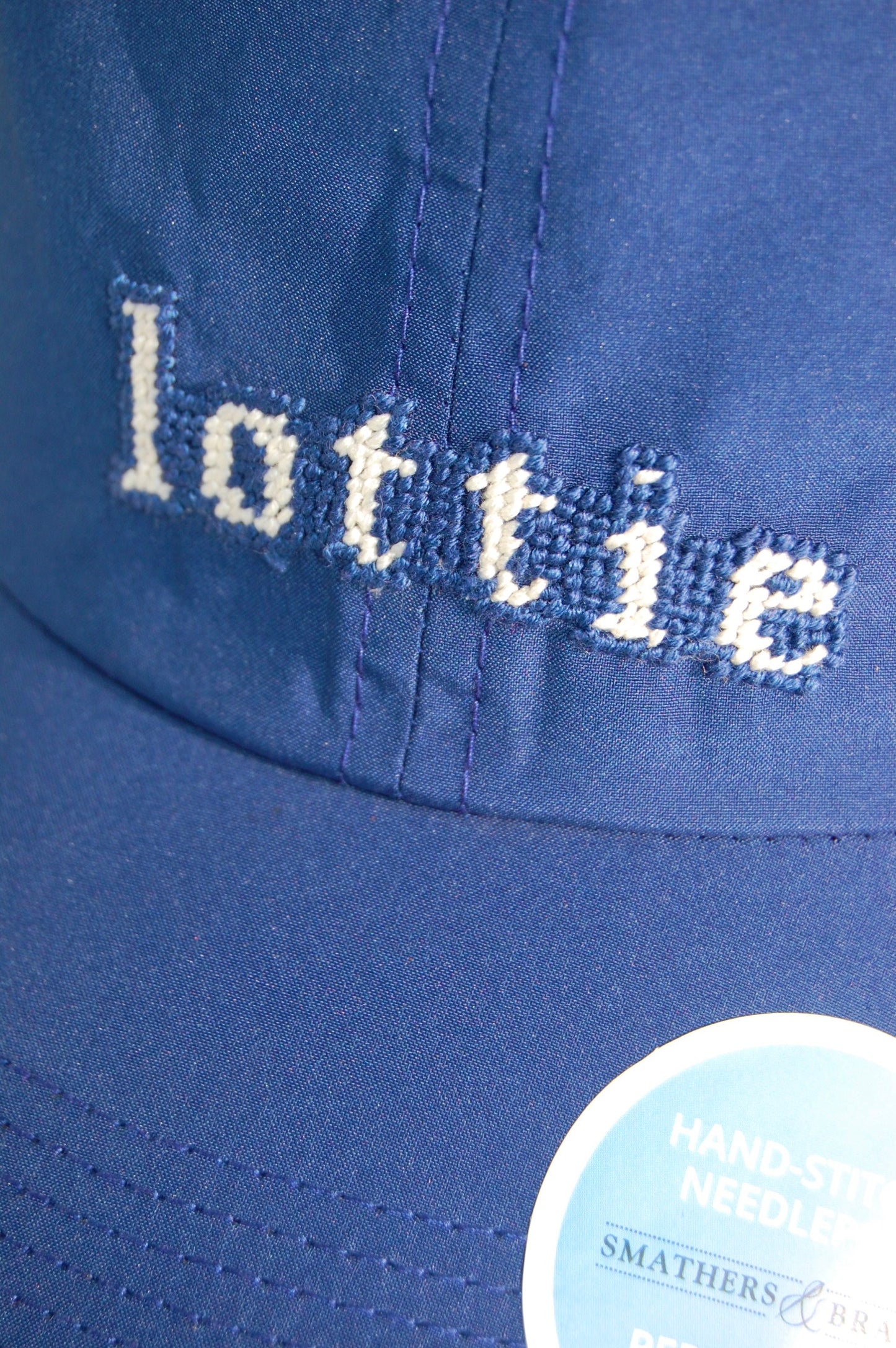 lottie x smathers & branson needlepoint hat